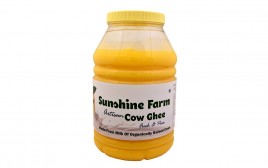 Sunshine Farm Artisan Cow Ghee (Fresh & Pure)   Plastic Jar  5 litre